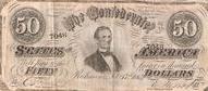 Confederate
            $50...maybe passed down from A. W. Bradley